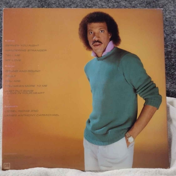 Lionel Richie Vinyl Record - Picture 4 of 4